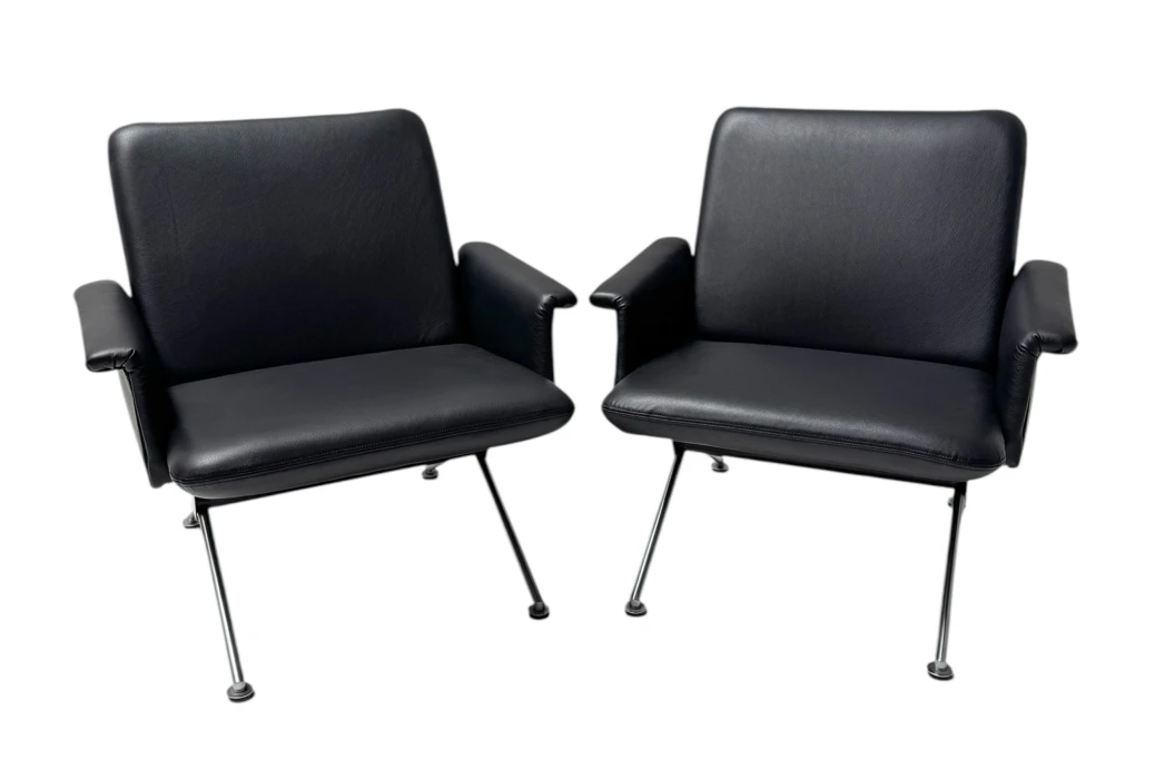 Mid-Century Modern Lounge Chairs No. 1432 by Andre Cordemeijer for Gispen, 1961